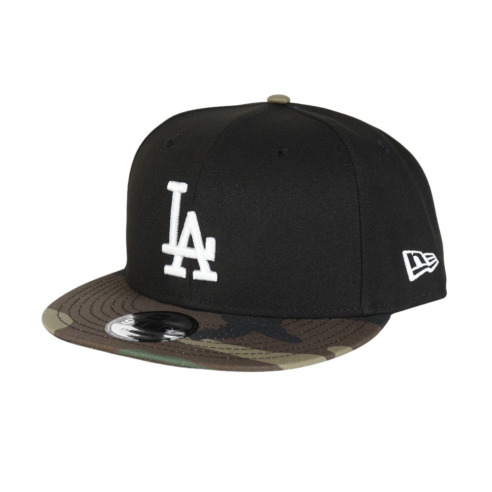 ニューエラ（NEW ERA）（メンズ）帽子 950 ロサンゼルス・ドジャース キャップ ブラック×カモ BLK/CAM 14667809 スポーツキャップ