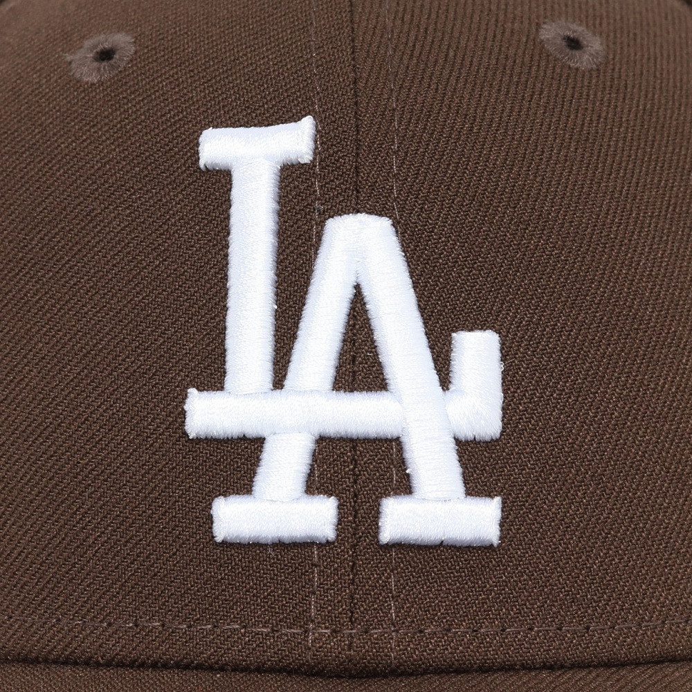 ニューエラ（NEW ERA）（メンズ、レディース）帽子 キャップ 940 ロサンゼルス・ドジャース WALNUT 茶色 Mサイズ 14667903 シンプル カジュアル おしゃれ 
