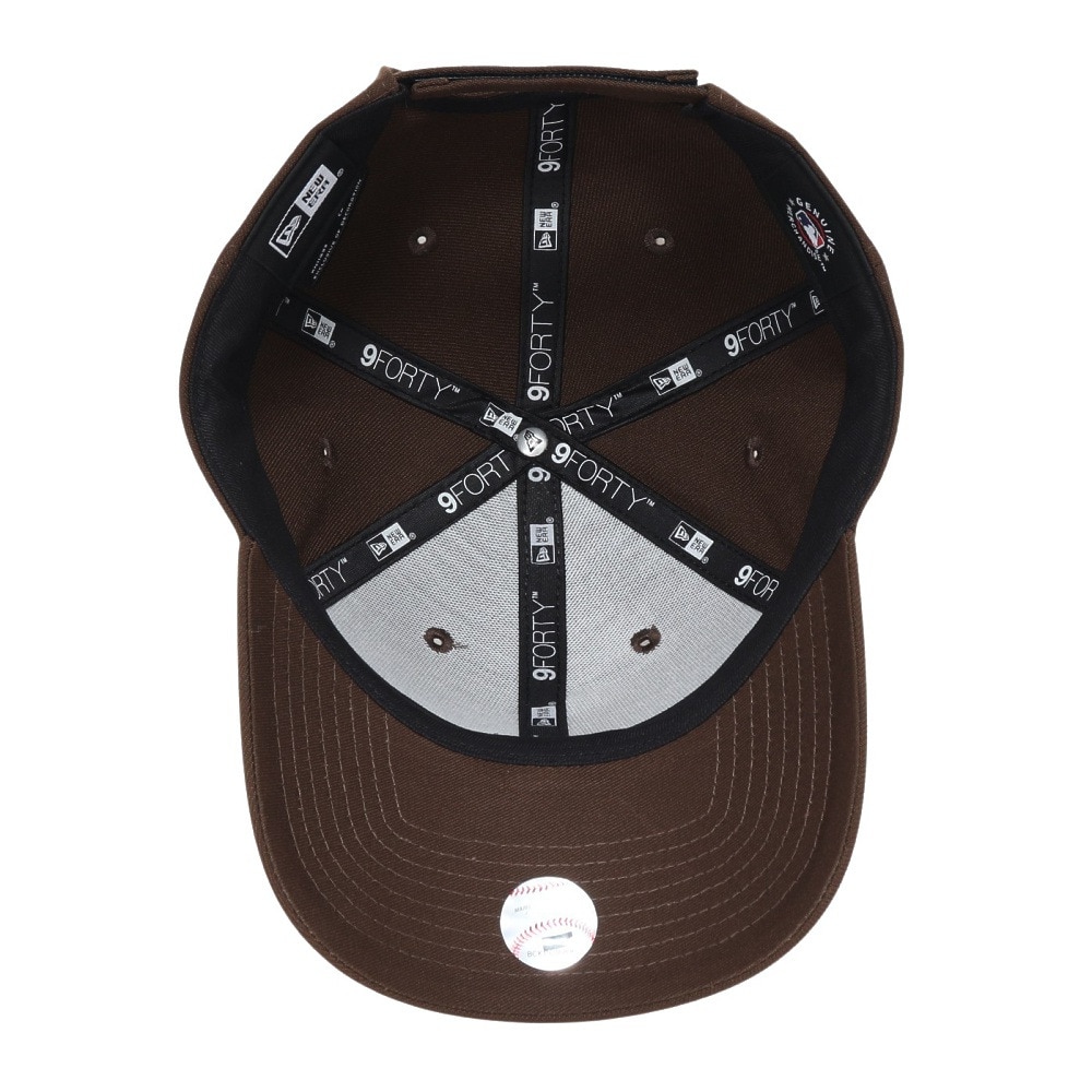 ニューエラ（NEW ERA）（メンズ、レディース）帽子 キャップ 940 ロサンゼルス・ドジャース WALNUT 茶色 Mサイズ 14667903 シンプル カジュアル おしゃれ 