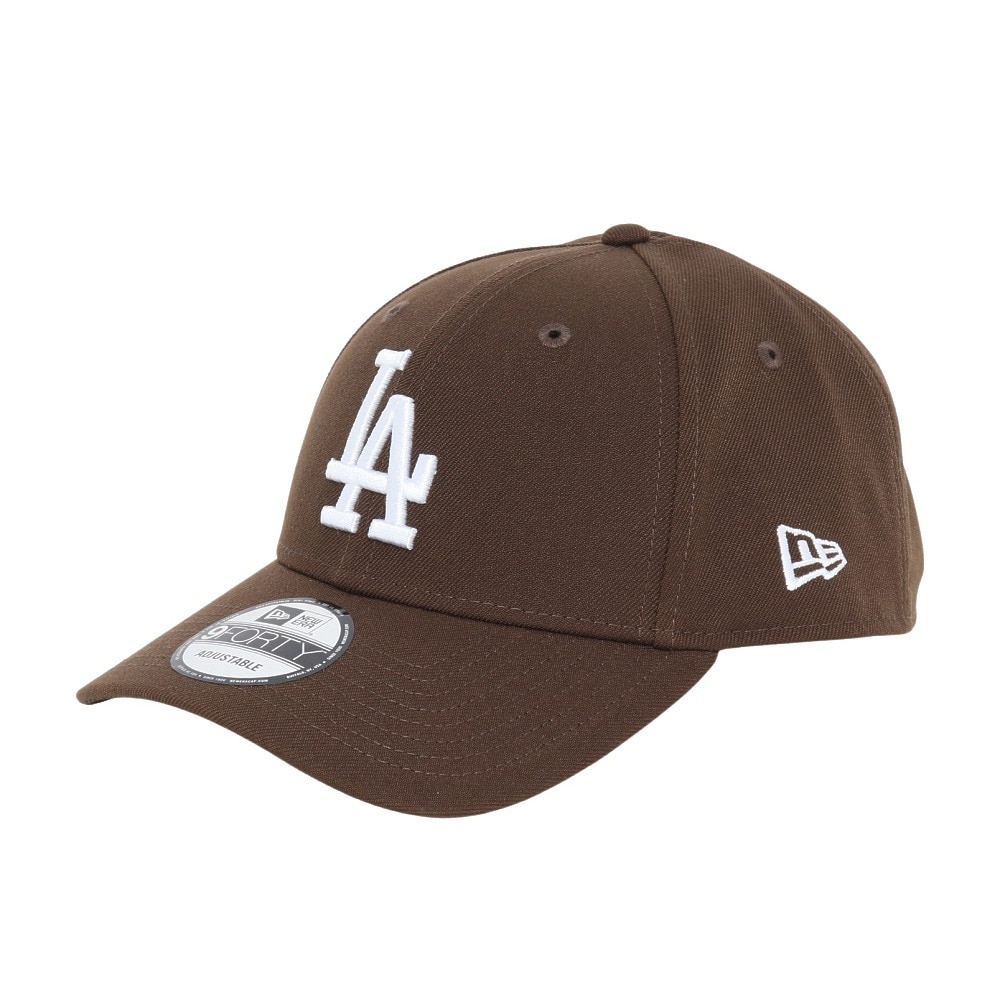 ニューエラ（NEW ERA）（メンズ、レディース）帽子 キャップ 940 ロサンゼルス・ドジャース WALNUT 茶色 Mサイズ 14667903 シンプル カジュアル おしゃれ 