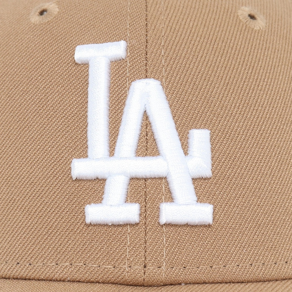 ニューエラ（NEW ERA）（メンズ、レディース）帽子 キャップ 940 ロサンゼルス・ドジャース 茶色 Mサイズ 14667907 シンプル カジュアル おしゃれ 旅行