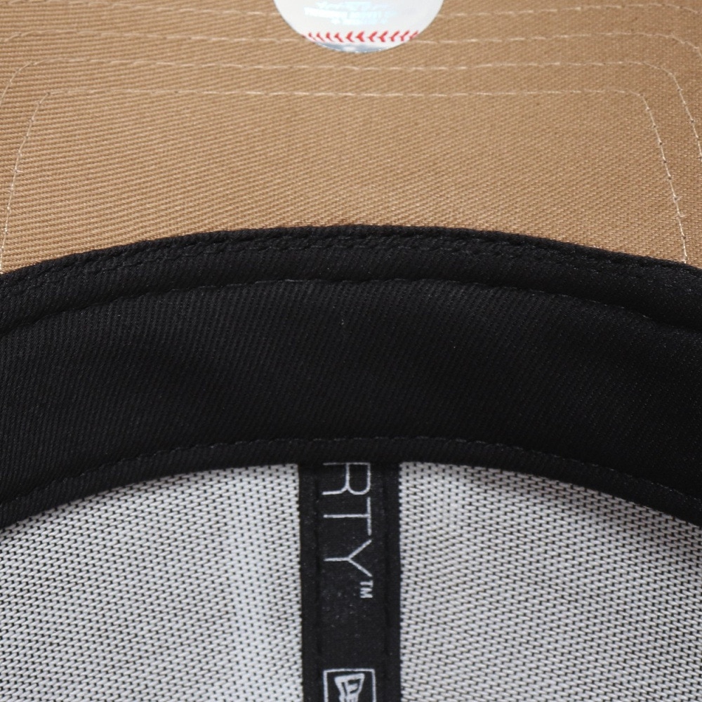 ニューエラ（NEW ERA）（メンズ、レディース）帽子 キャップ 940 ロサンゼルス・ドジャース 茶色 Mサイズ 14667907 シンプル カジュアル おしゃれ 旅行