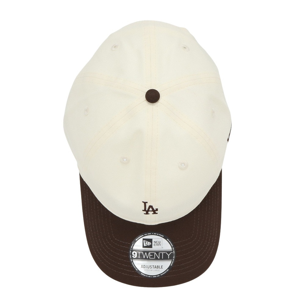 ニューエラ（NEW ERA）（メンズ）帽子 キャップ 920 ミニロゴ ロサンゼルス・ドジャース Mサイズ 14668095 シンプル カジュアル 野球 かわいい