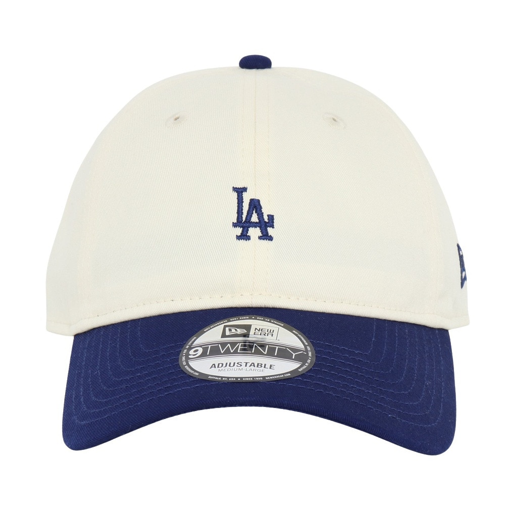 ニューエラ（NEW ERA）（メンズ）帽子 キャップ 920 ミニロゴ ロサンゼルス・ドジャース Mサイズ 14668096 シンプル カジュアル 野球 かわいい