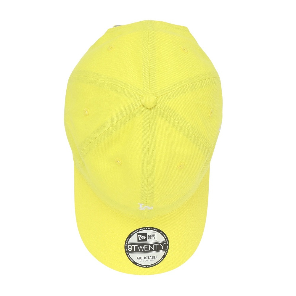 ニューエラ（NEW ERA）（メンズ）帽子 キャップ 920 ミニロゴ ロサンゼルス・ドジャース 黄色 Mサイズ 14682977 シンプル カジュアル 野球 かわいい シンプル 