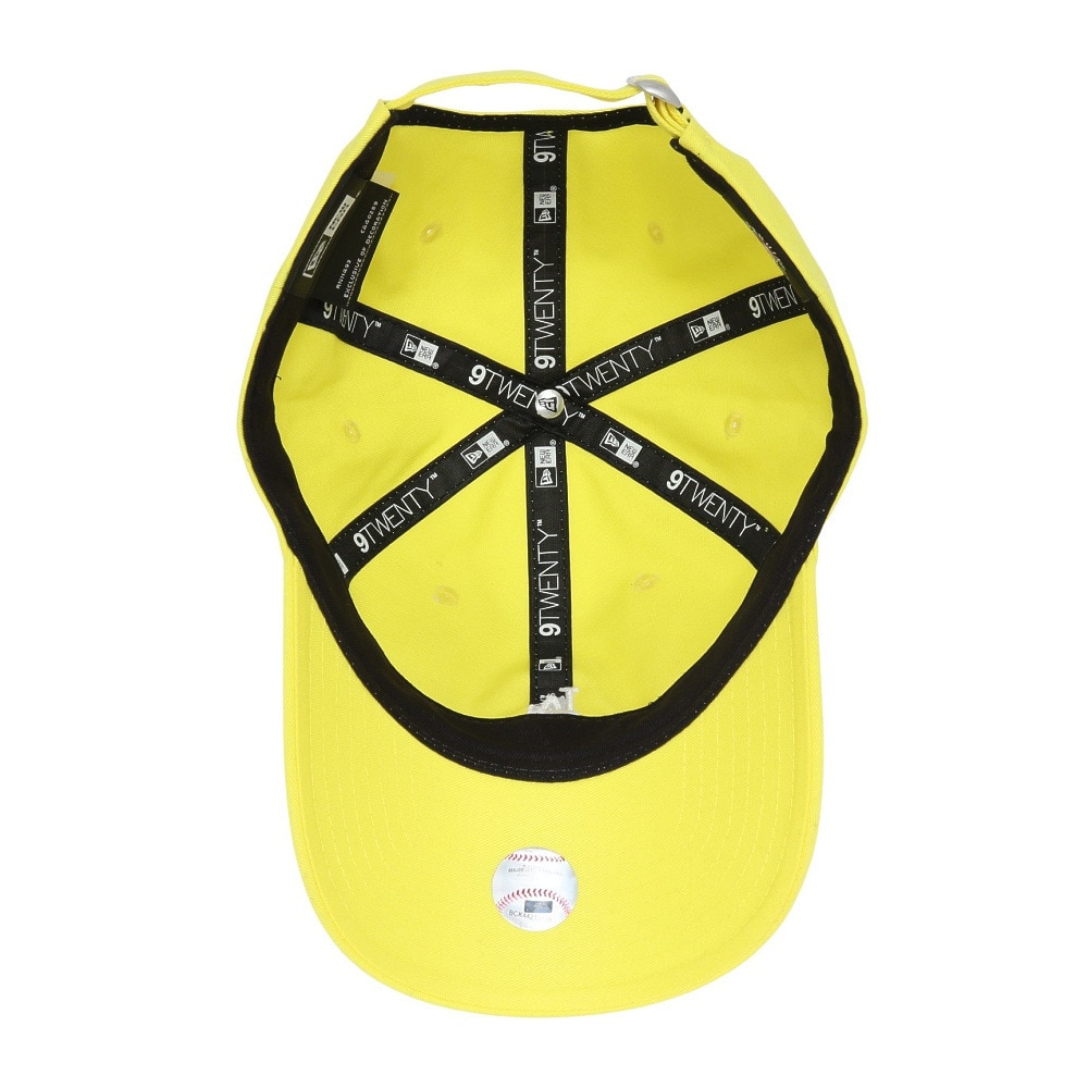 ニューエラ（NEW ERA）（メンズ）帽子 キャップ 920 ミニロゴ ロサンゼルス・ドジャース 黄色 Mサイズ 14682977 シンプル カジュアル 野球 かわいい シンプル 