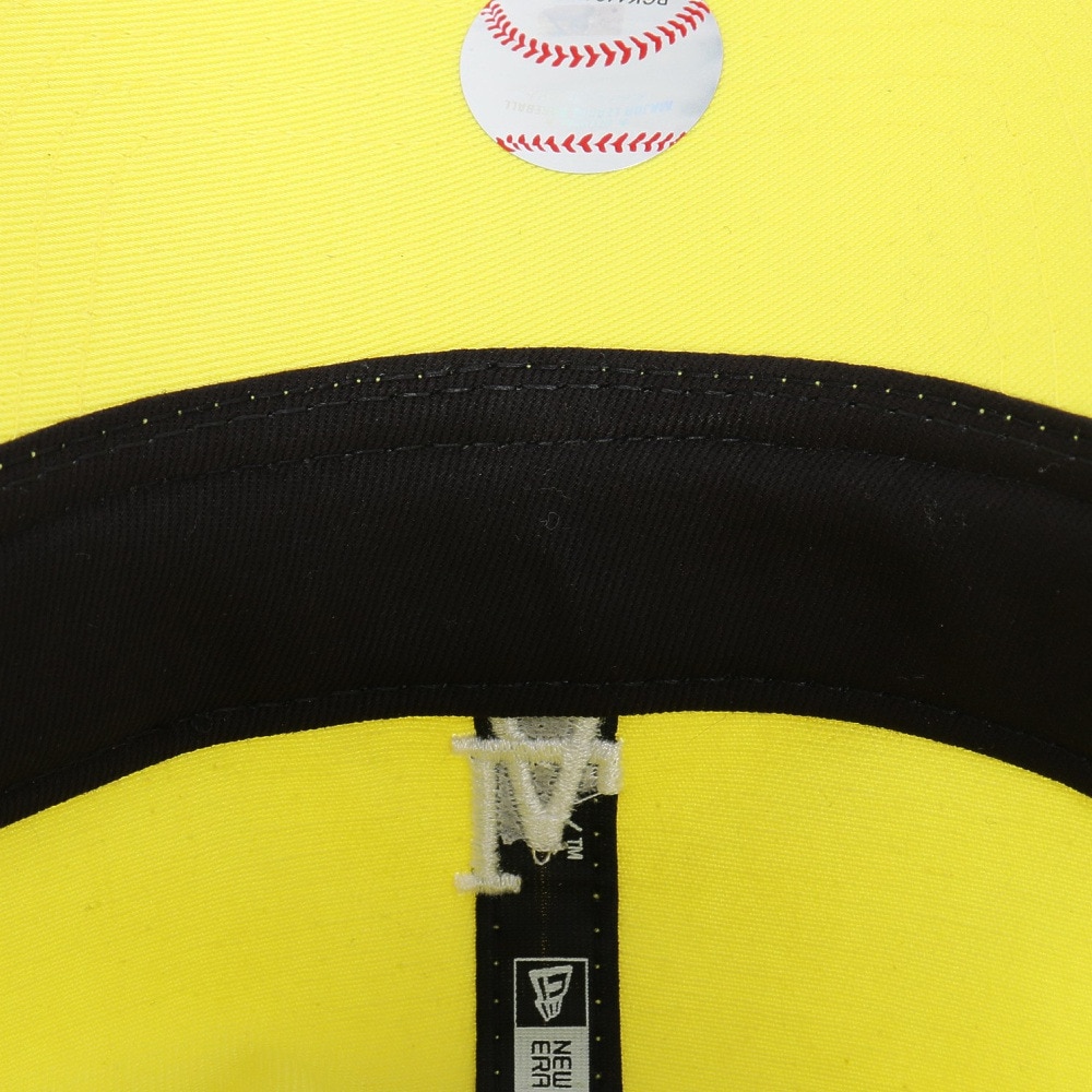 ニューエラ（NEW ERA）（メンズ）帽子 キャップ 920 ミニロゴ ロサンゼルス・ドジャース 黄色 Mサイズ 14682977 シンプル カジュアル 野球 かわいい シンプル 
