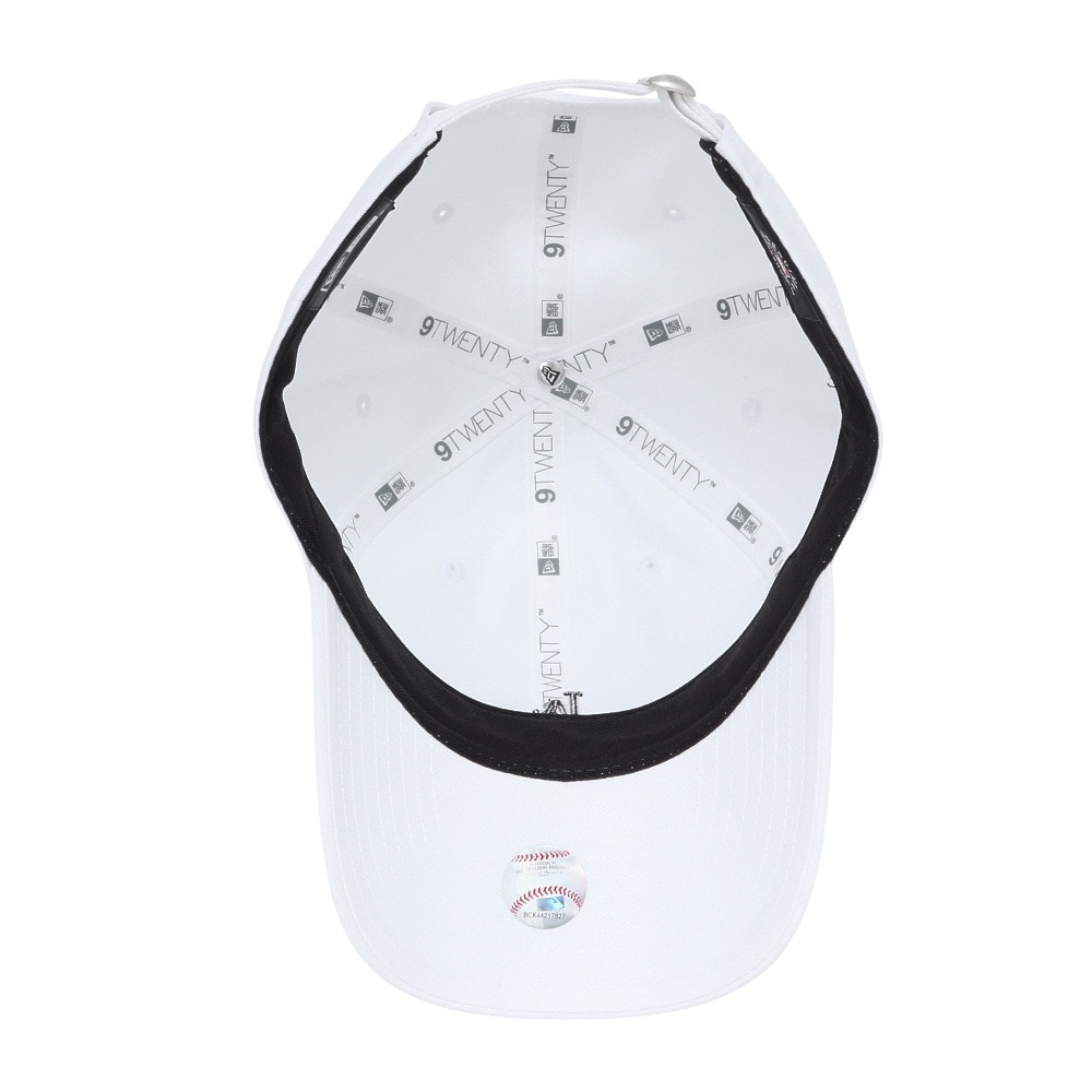 ニューエラ（NEW ERA）（メンズ）帽子 キャップ 920 ミニロゴ ロサンゼルス・ドジャース 白 Mサイズ  14682978 シンプル カジュアル 野球 おしゃれ