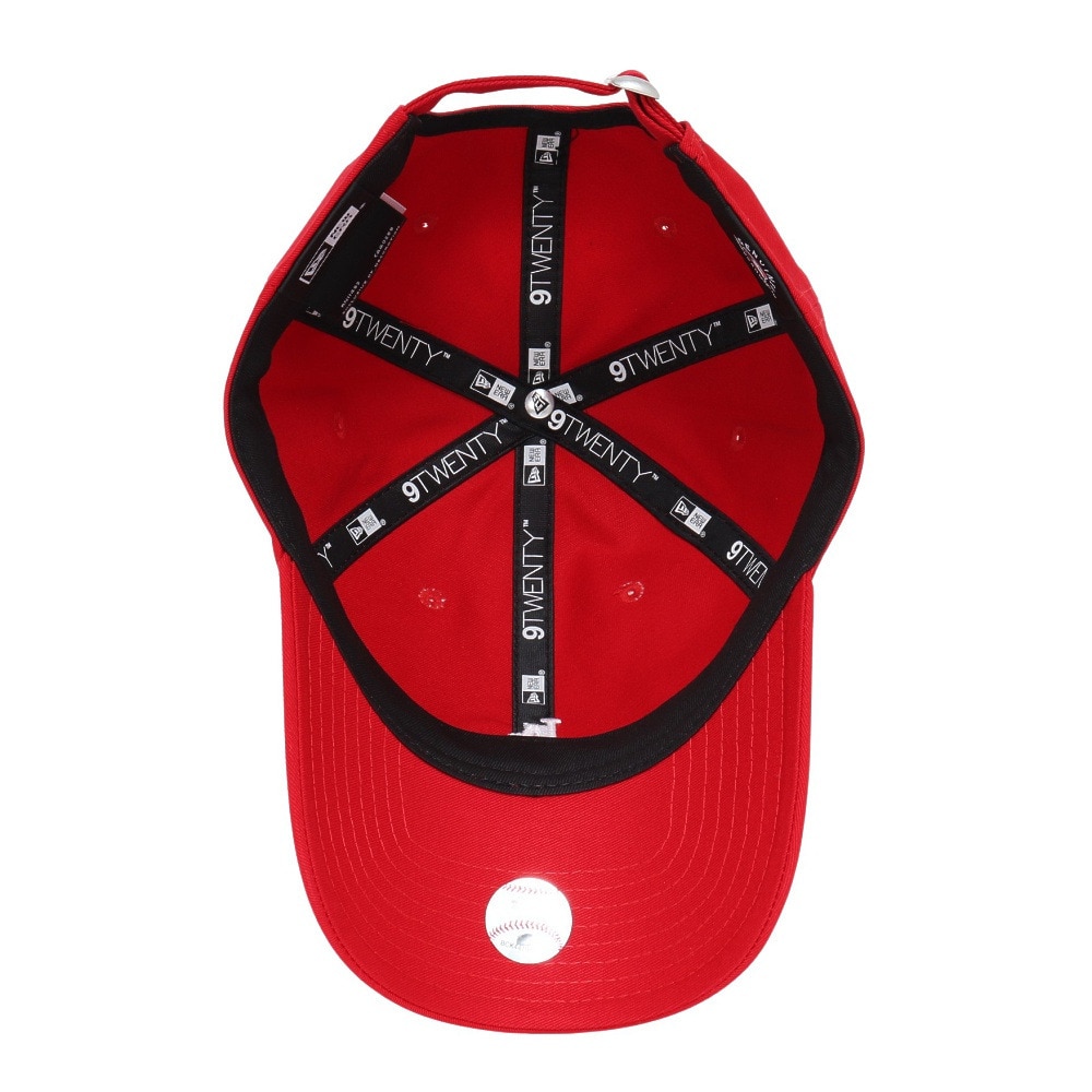 ニューエラ（NEW ERA）（メンズ）帽子 キャップ 920 ミニロゴ ロサンゼルス・ドジャース 赤 Mサイズ 14682980 シンプル カジュアル 野球 おしゃれ