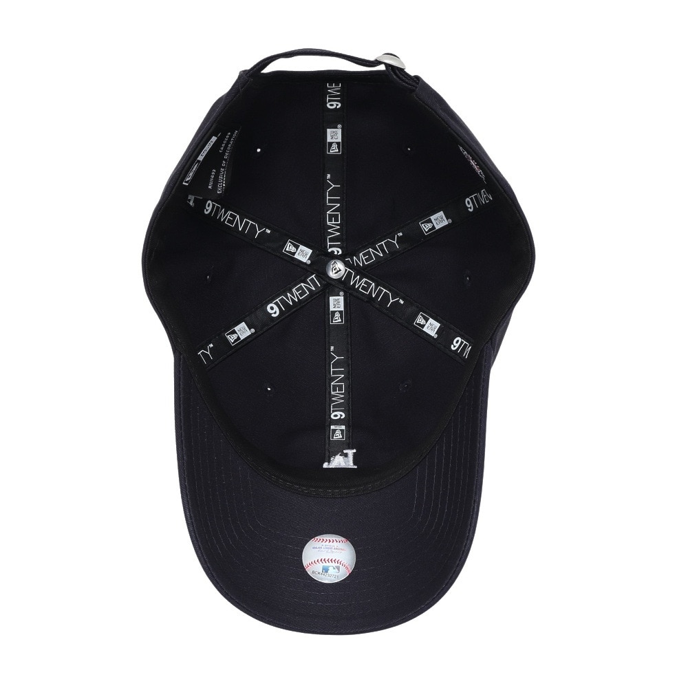 ニューエラ（NEW ERA）（メンズ）帽子 キャップ 920 ミニロゴ ロサンゼルス・ドジャース 紺 Mサイズ 14682983 シンプル カジュアル 野球 おしゃれ
