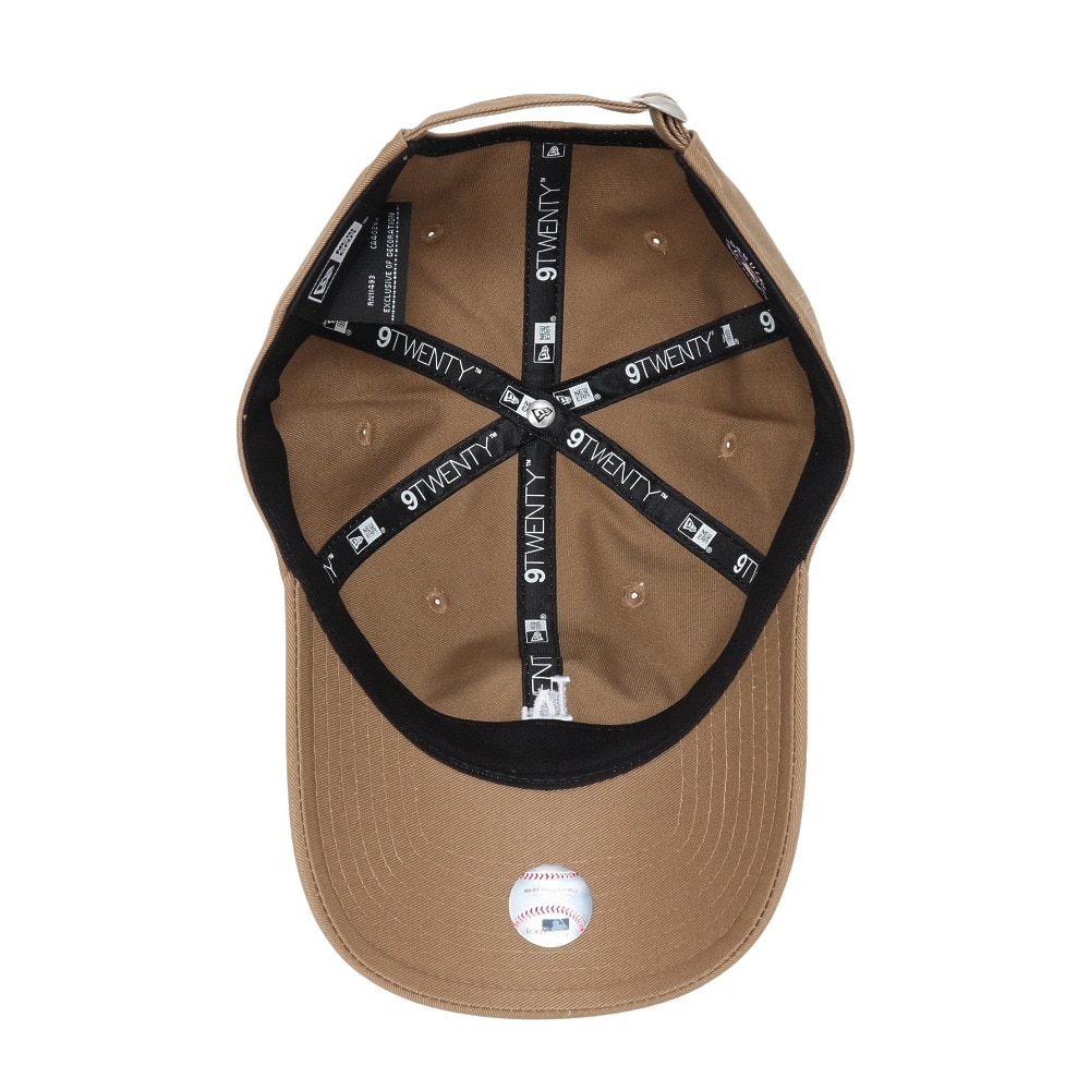 ニューエラ（NEW ERA）（メンズ）帽子 キャップ 920 ミニロゴ ロサンゼルス・ドジャース カーキ Mサイズ 4682985 シンプル カジュアル 野球 おしゃれ