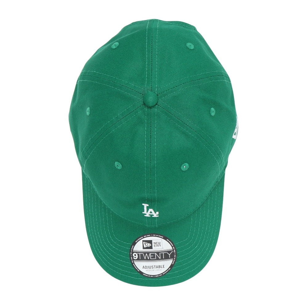 ニューエラ（NEW ERA）（メンズ）帽子 キャップ 920 ミニロゴ ロサンゼルス・ドジャース 緑 Mサイズ  14682986 シンプル カジュアル 野球 おしゃれ