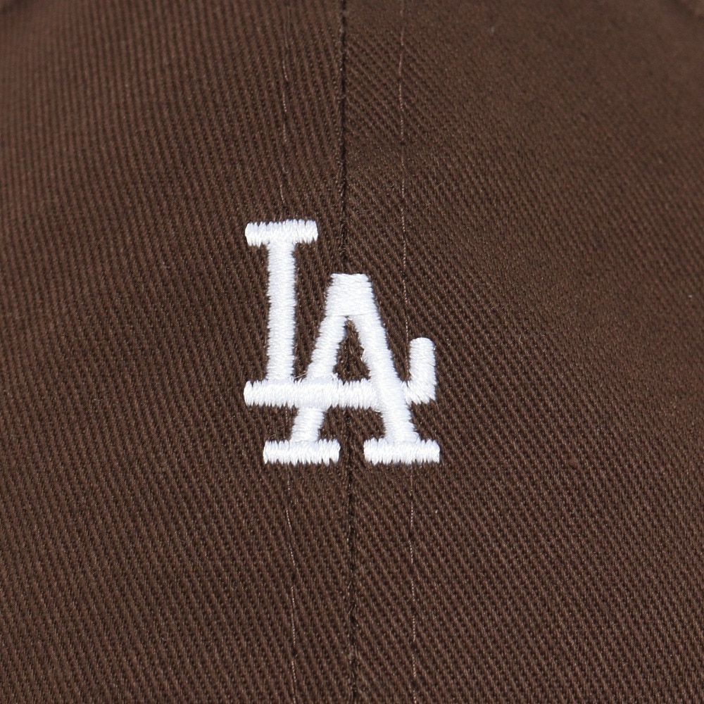 ニューエラ（NEW ERA）（メンズ）帽子 キャップ 920 ミニロゴ ロサンゼルス・ドジャース 茶色 Mサイズ 14682987 シンプル カジュアル 野球 おしゃれ