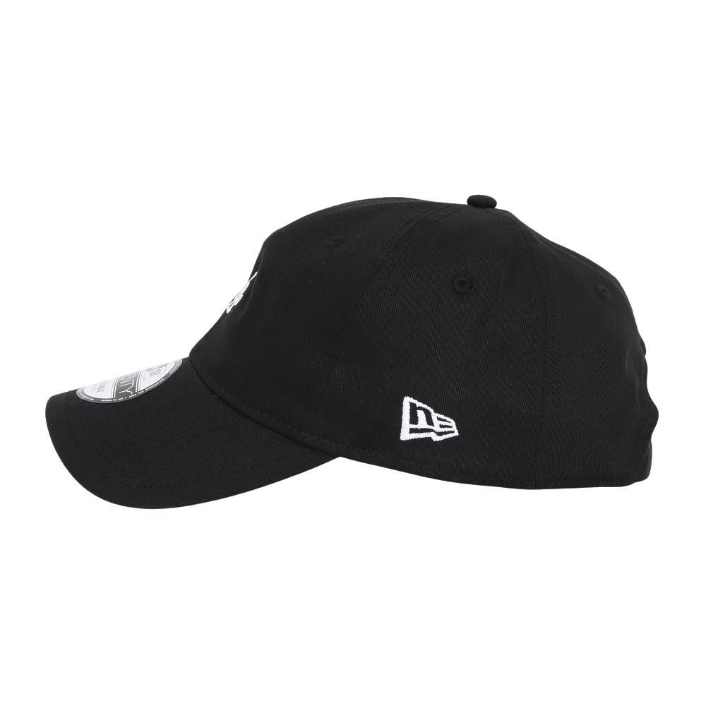 ニューエラ（NEW ERA）（メンズ）帽子 キャップ 920 ミニロゴ ロサンゼルス・ドジャース 黒 Mサイズ 14682988 シンプル カジュアル 野球 おしゃれ