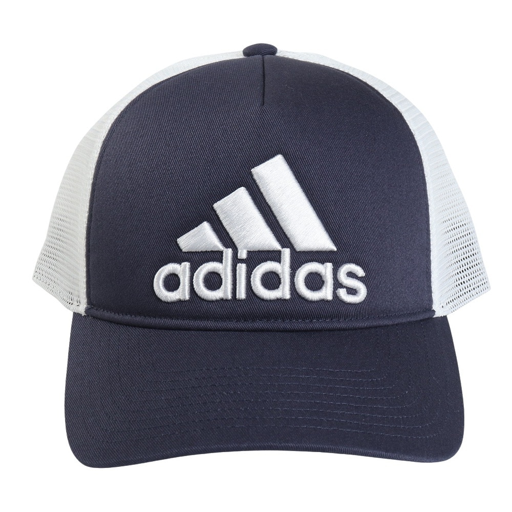 アディダス（adidas）（メンズ）帽子 トラッカーキャップ 紺 57-63cm DVV02-IM5255 スポーツキャップ