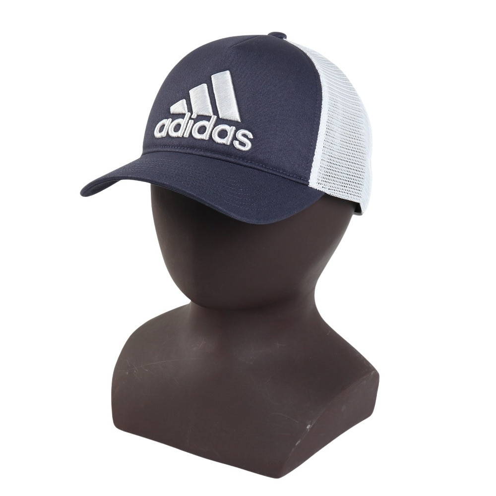 アディダス（adidas）（メンズ）帽子 トラッカーキャップ 紺 57-63cm DVV02-IM5255 スポーツキャップ