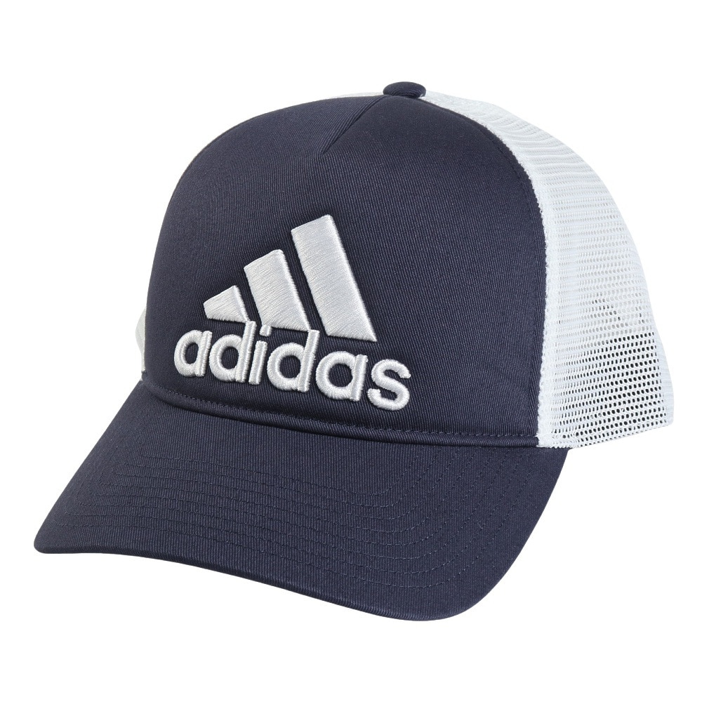 アディダス（adidas）（メンズ）帽子 トラッカーキャップ 紺 57-63cm DVV02-IM5255 スポーツキャップ