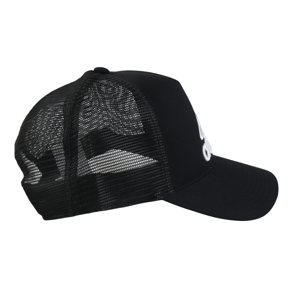 アディダス（adidas）（メンズ）帽子 トラッカーキャップ 黒 57-63cm DVV02-JH3727 スポーツキャップ メッシュ