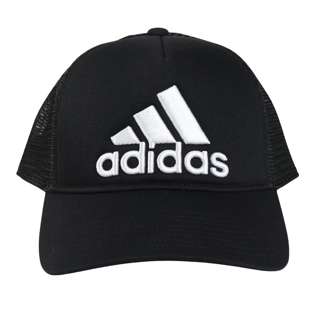 アディダス（adidas）（メンズ）帽子 トラッカーキャップ 黒 57-63cm DVV02-JH3727 スポーツキャップ メッシュ