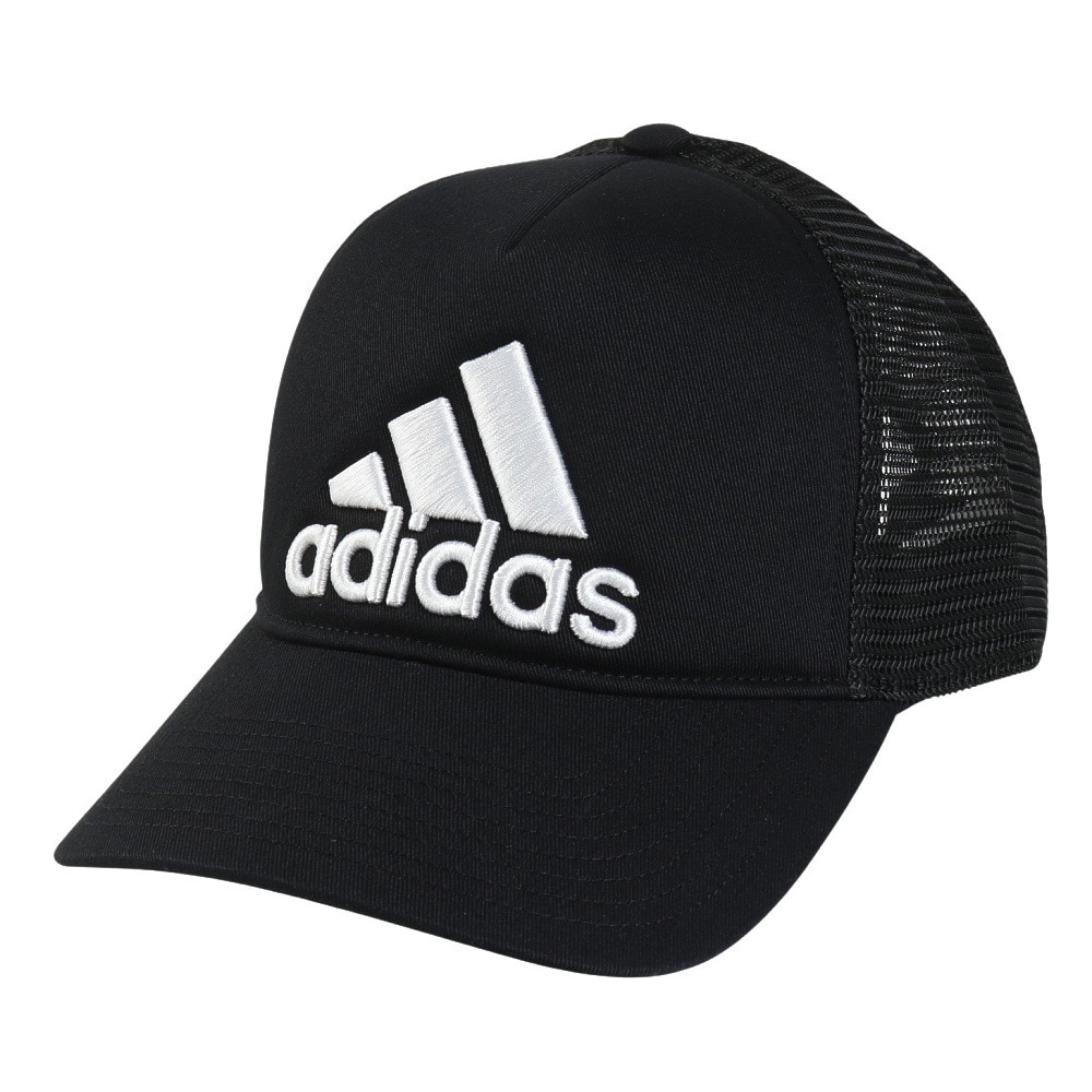 アディダス（adidas）（メンズ）帽子 トラッカーキャップ 黒 57-63cm DVV02-JH3727 スポーツキャップ メッシュ