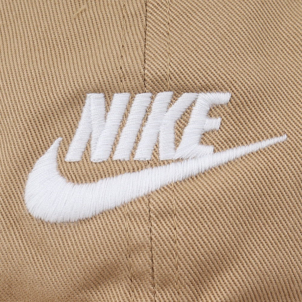 ナイキ（NIKE）（メンズ、レディース）帽子 クラブ アンストラクチャード フューチュラ ウォッシュ キャップ ベージュ 54-59cm FB5368-297 スポーツキャップ