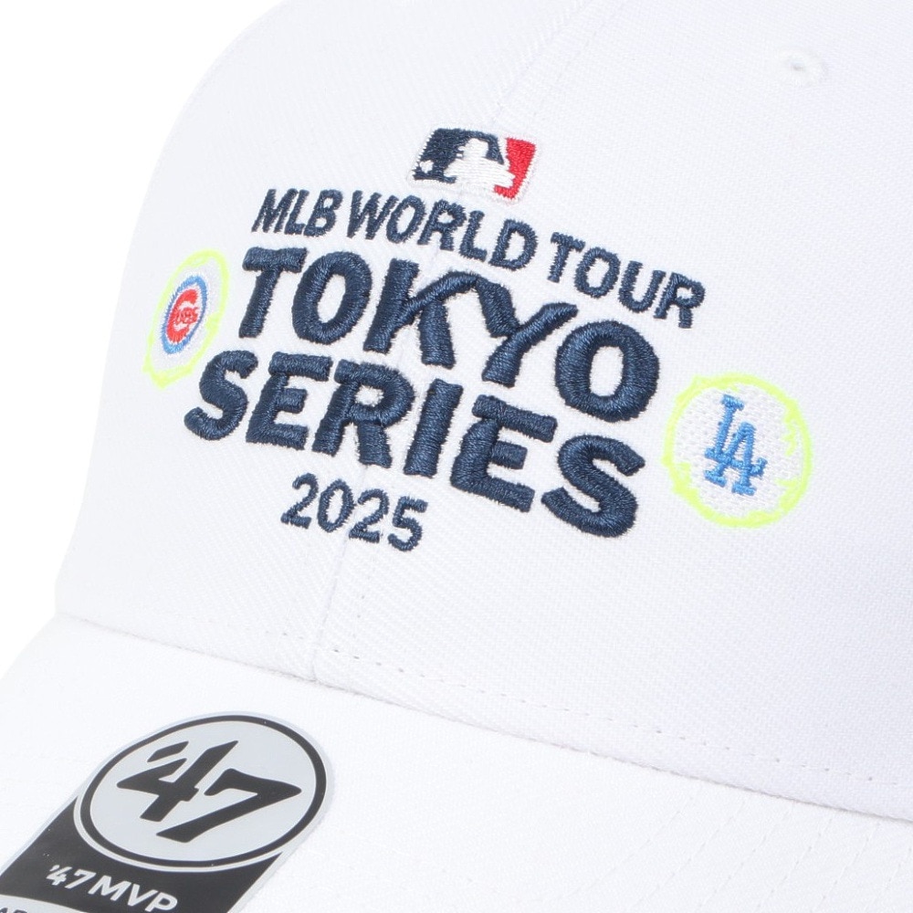 フォーティーセブン（47）（メンズ、レディース）帽子 キャップ MLB TOKYO 2025 MVP 白 55-61cm MLB-EVMVP20WBV-WH スポーツキャップ 東京シリーズ