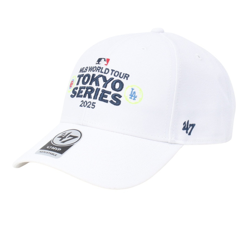 フォーティーセブン（47）（メンズ、レディース）帽子 キャップ MLB TOKYO 2025 MVP 白 55-61cm MLB-EVMVP20WBV-WH スポーツキャップ 東京シリーズ