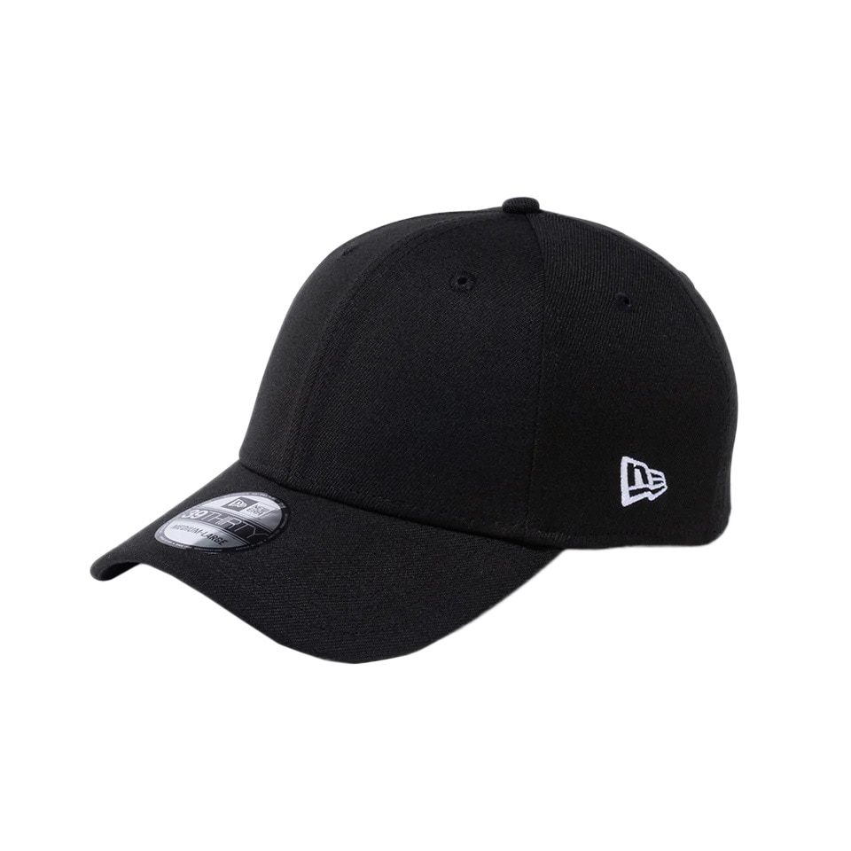 ニューエラ（NEW ERA）（メンズ、レディース）帽子 39THIRTY ベーシック キャップ 黒 57.7-63.5cm 14525241 スポーツキャップ 日焼け対策 暑さ対策