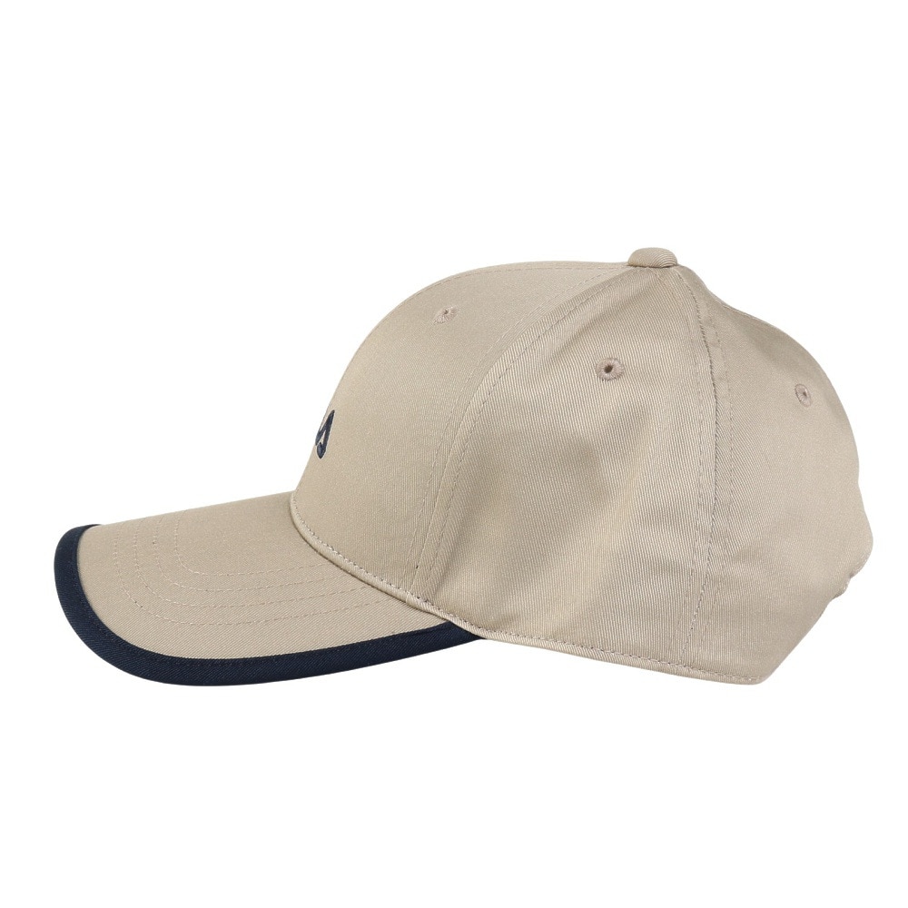 フィラ（FILA）（メンズ、レディース）帽子 TCキャップ ベージュ 24001300193980 手洗い可 吸汗速乾 日焼け対策 日差し対策 お出かけ シンプル ファッション