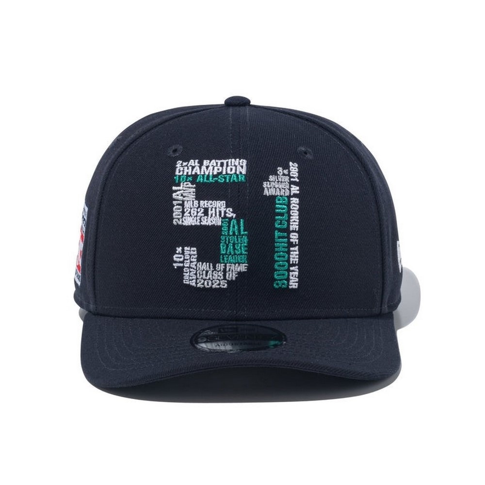 ニューエラ（NEW ERA）（メンズ、レディース）キャップ 970 ストレッチスナップ Hall of Fame 2025 鈴木一郎 シアトル・マリナーズ 51 14724788