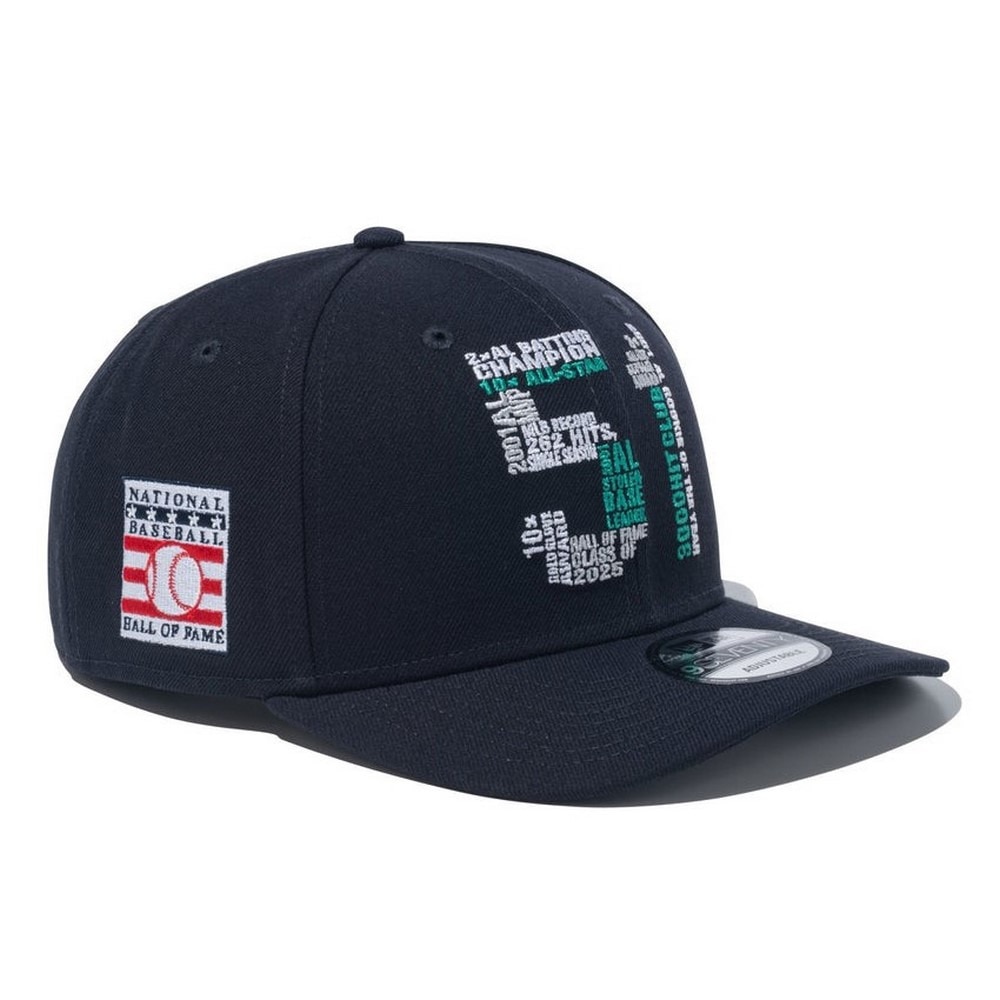 ニューエラ（NEW ERA）（メンズ、レディース）キャップ 970 ストレッチスナップ Hall of Fame 2025 鈴木一郎 シアトル・マリナーズ 51 14724788
