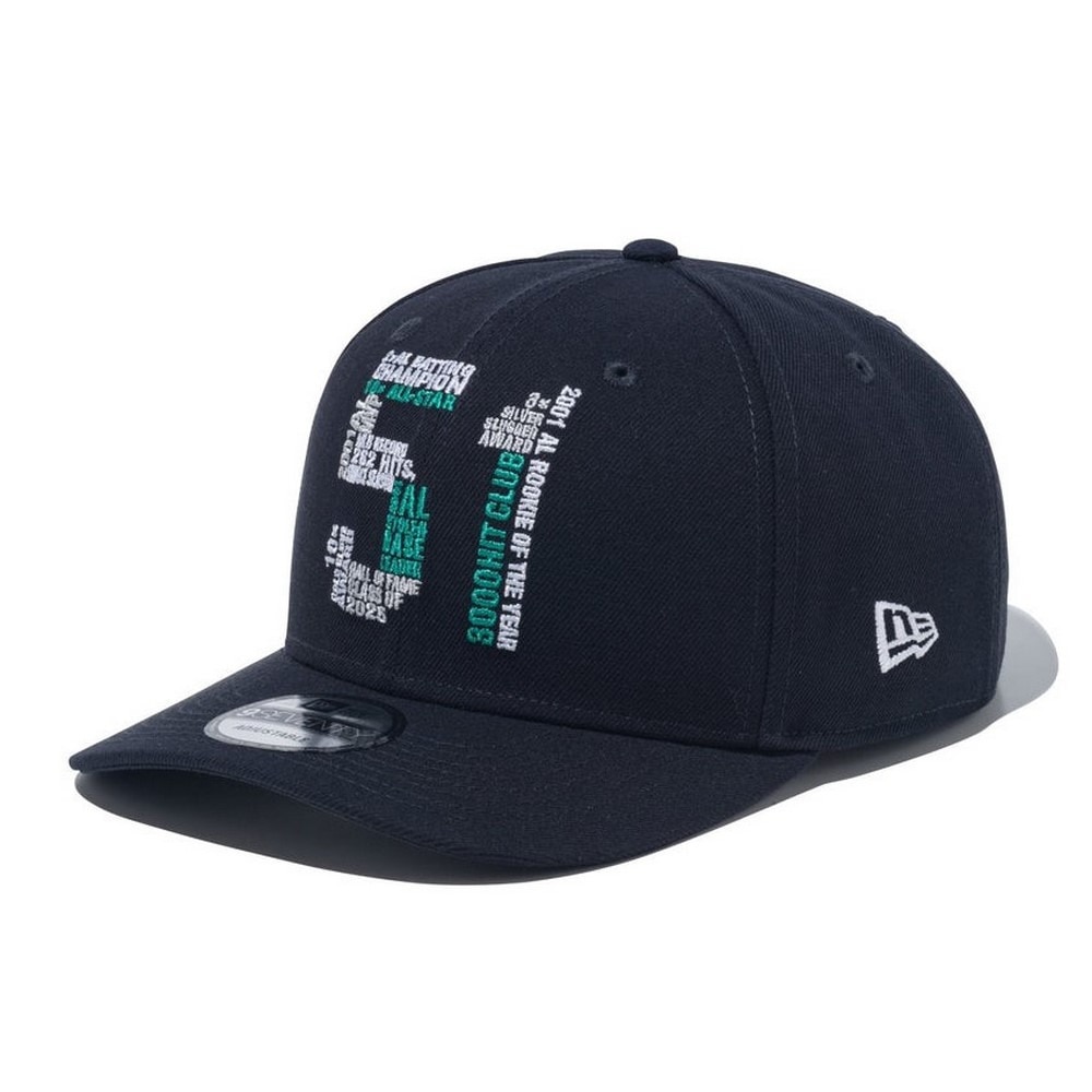 ニューエラ（NEW ERA）（メンズ、レディース）キャップ 970 ストレッチスナップ Hall of Fame 2025 鈴木一郎 シアトル・マリナーズ 51 14724788