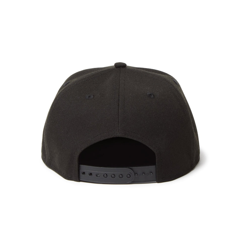 ニューエラ（NEW ERA）（メンズ、レディース）9FIFTY Black Woven Patch キャップ 14667790