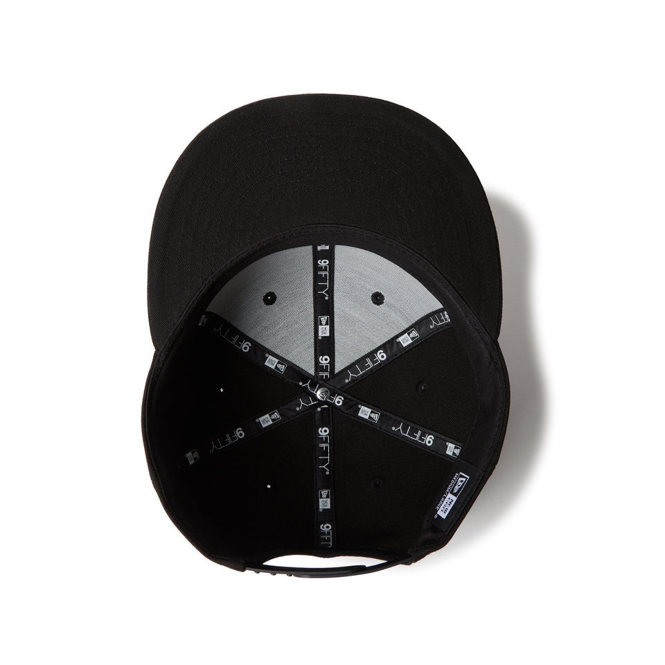ニューエラ（NEW ERA）（メンズ、レディース）9FIFTY Black Woven Patch キャップ 14667790