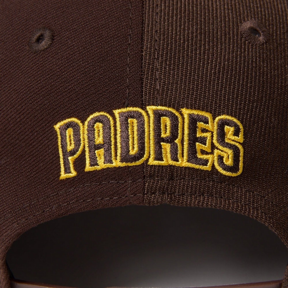 ニューエラ（NEW ERA）（メンズ、レディース）キャップ 950 ソフトバックラム MLB ダブルロゴ サンディエゴ・パドレス クーパーズタウン 14667800
