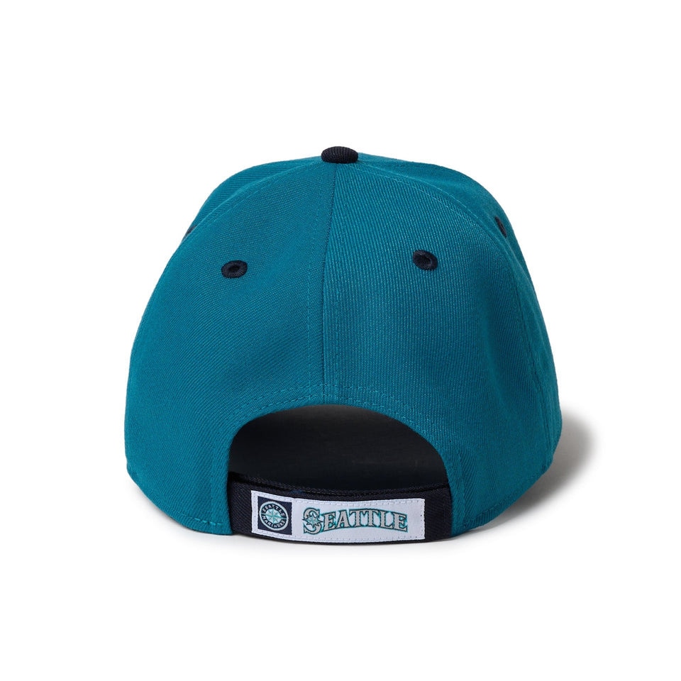 ニューエラ（NEW ERA）（メンズ、レディース）キャップ 9FORTY 2-Tone Woven Label シアトル・マリナーズ シャークティール 青 56-60cm 14667824