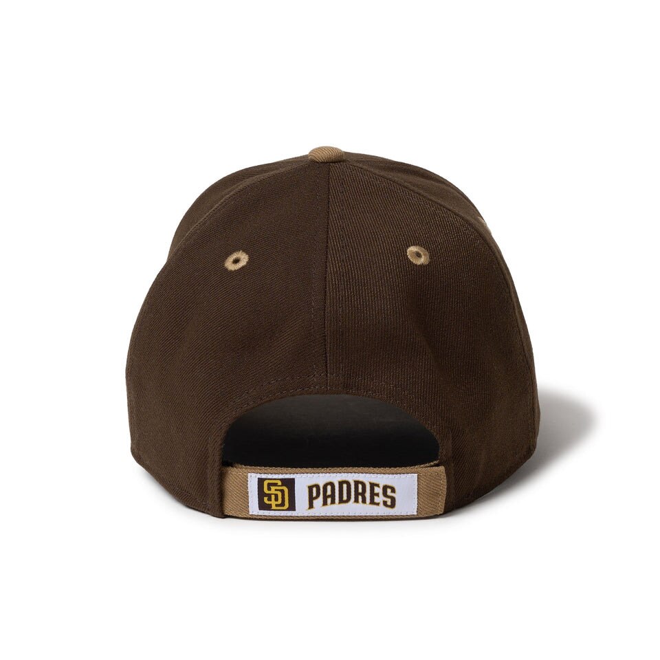 ニューエラ（NEW ERA）（メンズ、レディース）9FORTY 2-Tone Woven Label サンディエゴ・パドレス ウォルナット キャップ 14667826