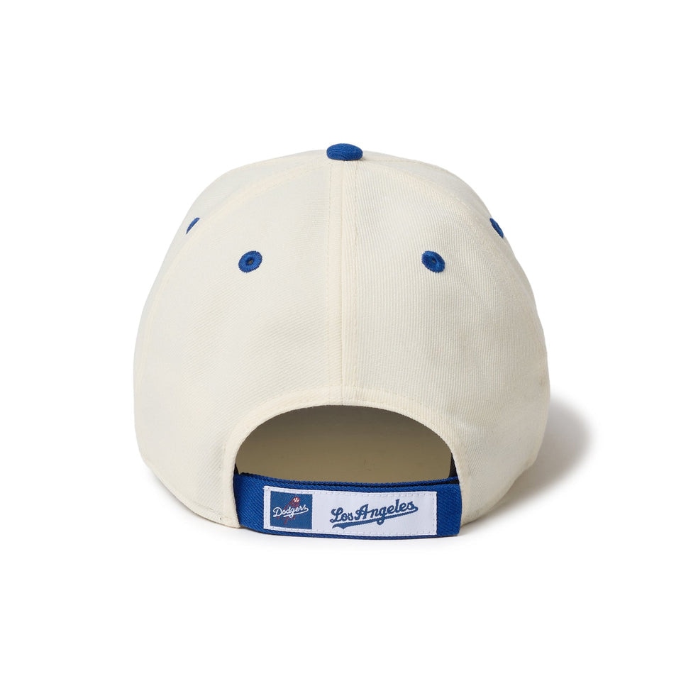 ニューエラ（NEW ERA）（メンズ、レディース）キャップ 9FORTY 2-Tone Woven Label ロサンゼルス・ドジャース ベージュ×青 56-60cm 14667830