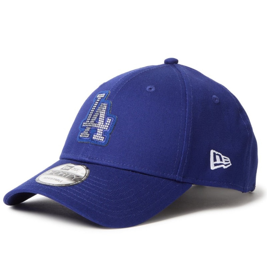 ニューエラ（NEW ERA）（メンズ、レディース）キャップ 9FORTY Rhinestone ロサンゼルス・ドジャース 14667848