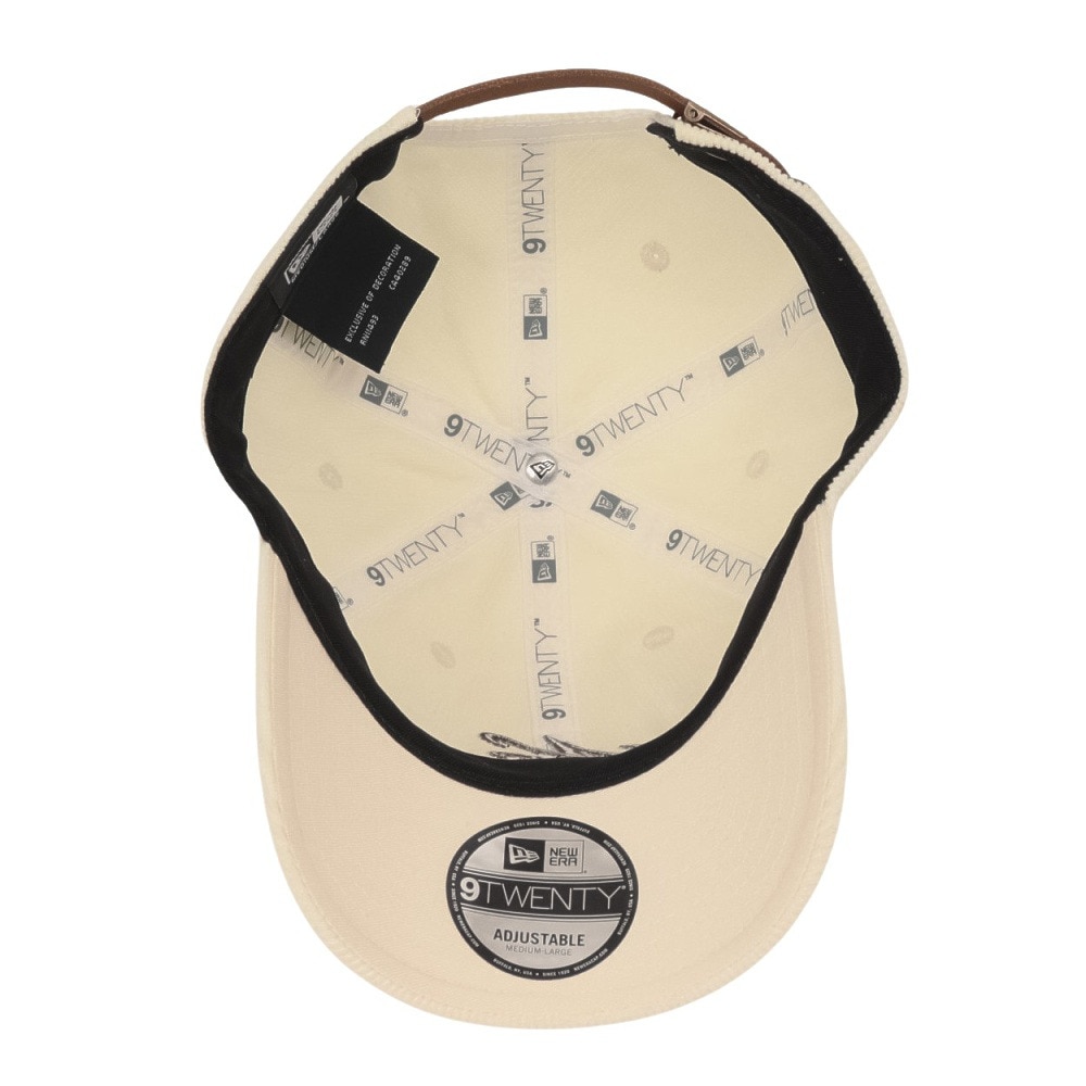 ニューエラ（NEW ERA）（メンズ、レディース）帽子 キャップ 9TWENTY Micro Corduroy クラシックロゴ Mサイズ 14667970 浅め サイズ調整可