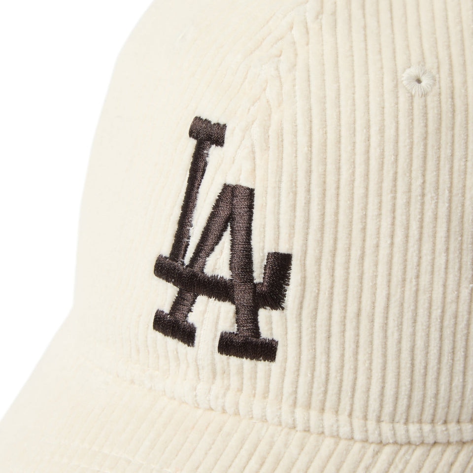 ニューエラ（NEW ERA）（メンズ、レディース）帽子 キャップ 9TWENTY Corduroy コーデュロイ ロサンゼルス・ドジャース アイボリー 14668031