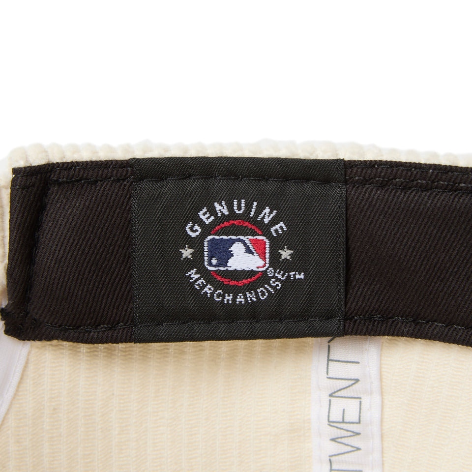 ニューエラ（NEW ERA）（メンズ、レディース）帽子 キャップ 9TWENTY Corduroy コーデュロイ ロサンゼルス・ドジャース アイボリー 14668031