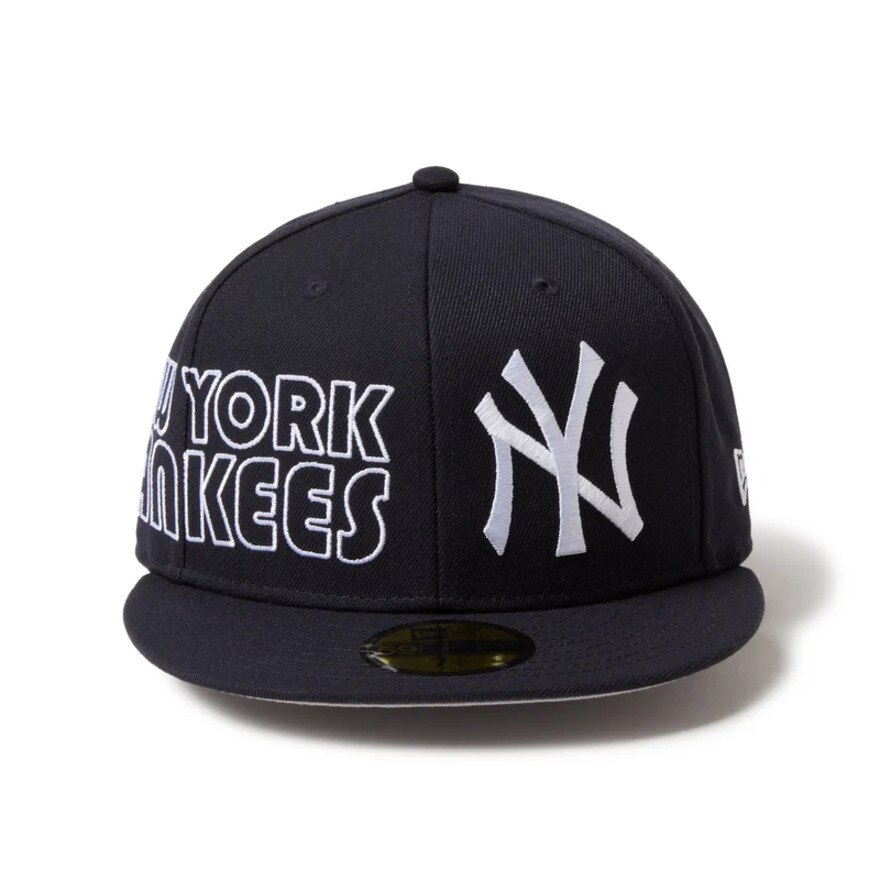 ニューエラ（NEW ERA）（メンズ、レディース）キャップ 59FIFTY Neon Tube ネオンチューブロゴ ニューヨーク・ヤンキース ネイビー 14668132