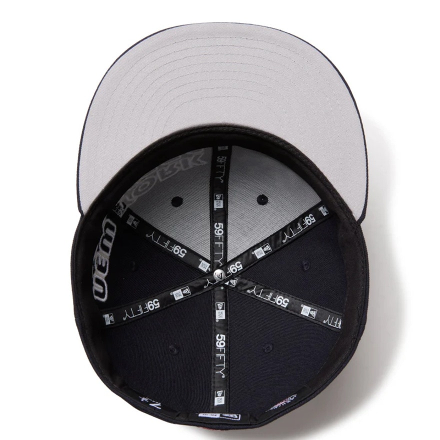 ニューエラ（NEW ERA）（メンズ、レディース）キャップ 59FIFTY Neon Tube ネオンチューブロゴ ニューヨーク・ヤンキース ネイビー 14668132