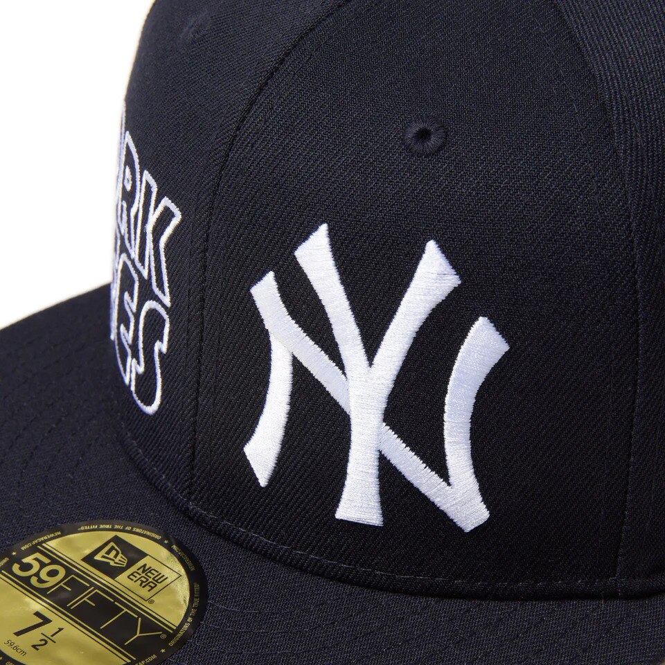 ニューエラ（NEW ERA）（メンズ、レディース）キャップ 59FIFTY Neon Tube ネオンチューブロゴ ニューヨーク・ヤンキース ネイビー 14668132