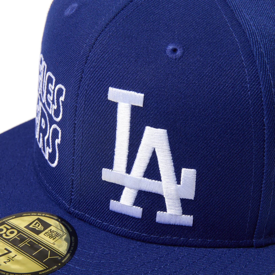 ニューエラ（NEW ERA）（メンズ、レディース）キャップ 59FIFTY Neon Tube ネオンチューブロゴ ロサンゼルス・ドジャース ダークロイヤル 14668133