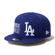 (メンズ、レディース)キャップ 59FIFTY Neon Tube ネオンチューブロゴ ロサンゼルス・ドジャース ダークロイヤル 14668133