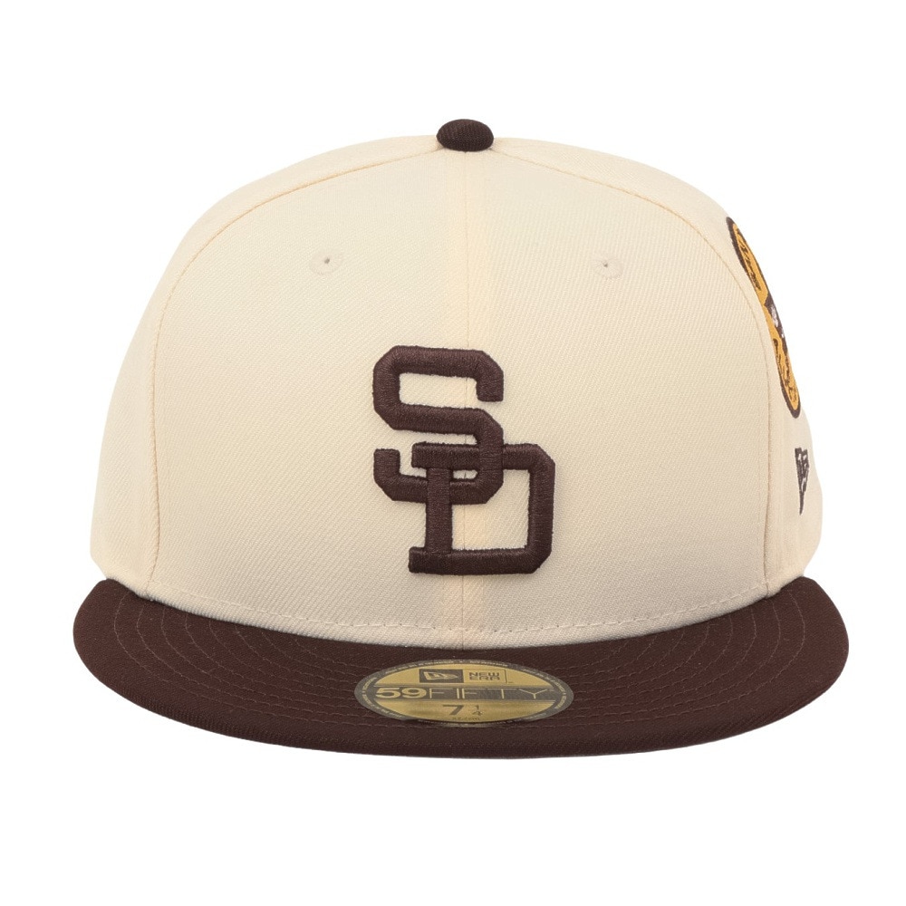 ニューエラ（NEW ERA）（メンズ、レディース）キャップ 59FIFTY MLB 2-Tone サンディエゴ・パドレス クーパーズタウン 14668158
