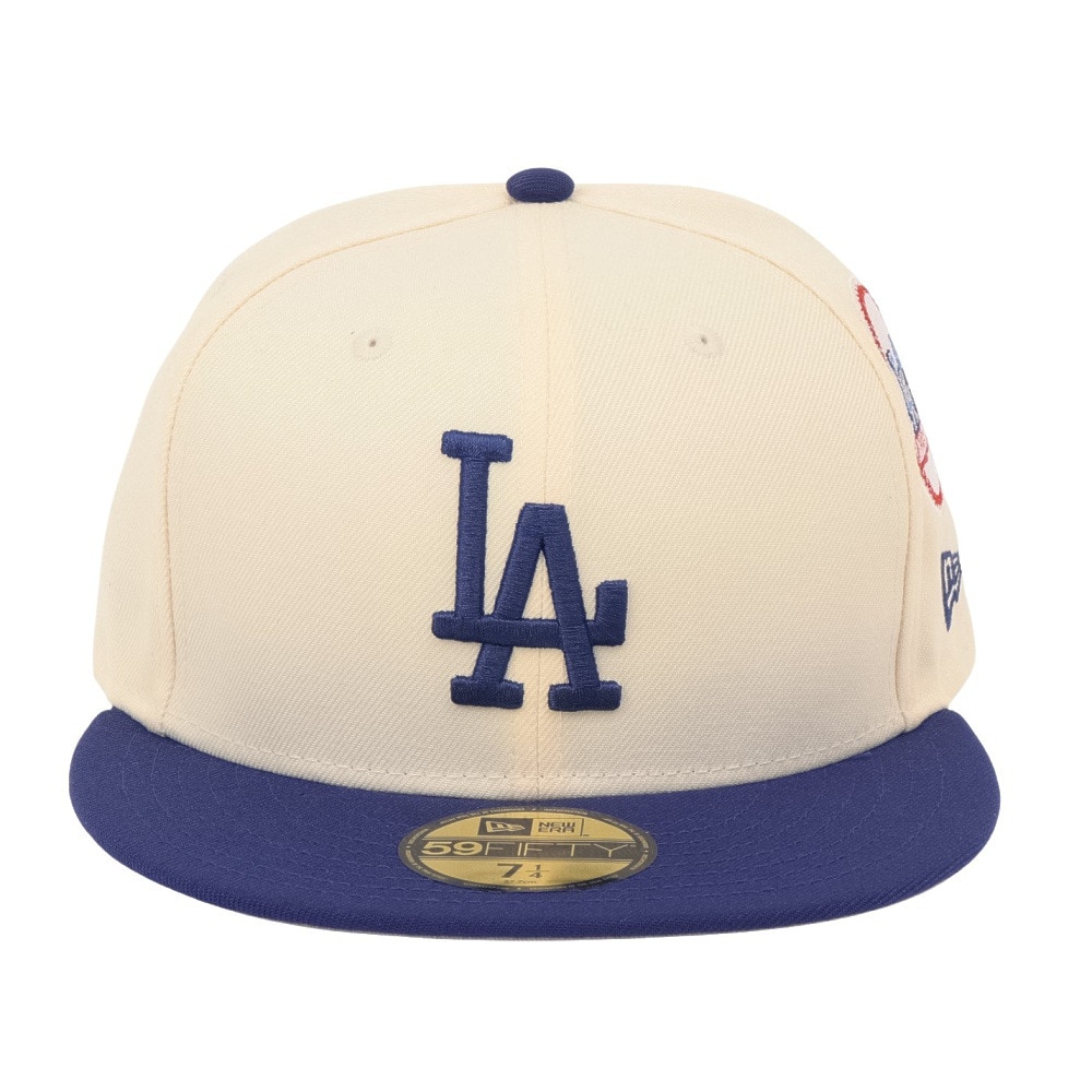 ニューエラ（NEW ERA）（メンズ、レディース）キャップ 59FIFTY MLB 2-Tone ロサンゼルス・ドジャース クーパーズタウン 14668160