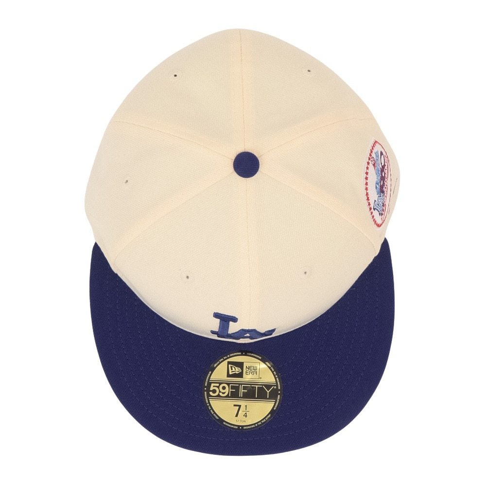 ニューエラ（NEW ERA）（メンズ、レディース）キャップ 59FIFTY MLB 2-Tone ロサンゼルス・ドジャース クーパーズタウン 14668160
